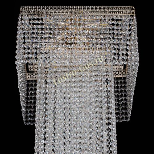 Люстра Колонна Квадрат Длинный в Подольске Гусь Хрустальный