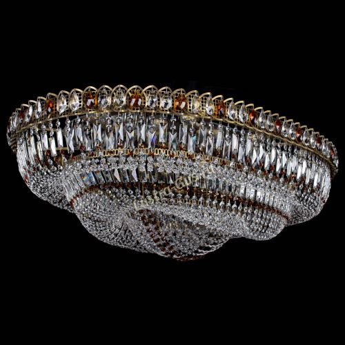 Люстра Кольцо Овал №17 под бронзу чайная в Подольске Гусь Хрустальный