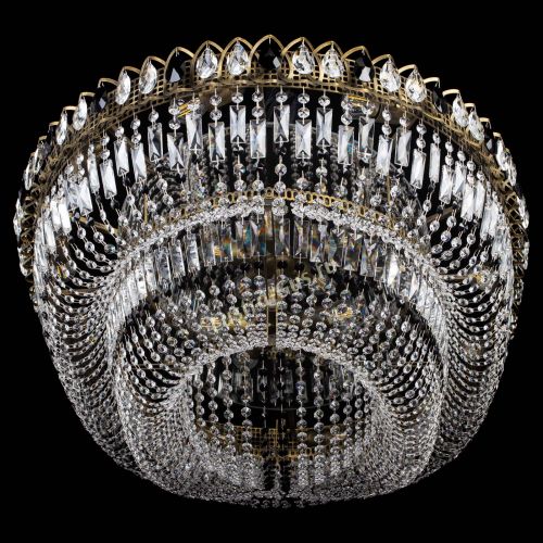 Люстра Кольцо Овал №17 под бронзу черная в Подольске Гусь Хрустальный