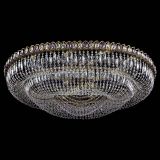 Люстра Кольцо Овал №17 под бронзу фиолетовая в Подольске