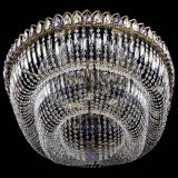 Люстра Кольцо Овал №17 под бронзу фиолетовая в Подольске