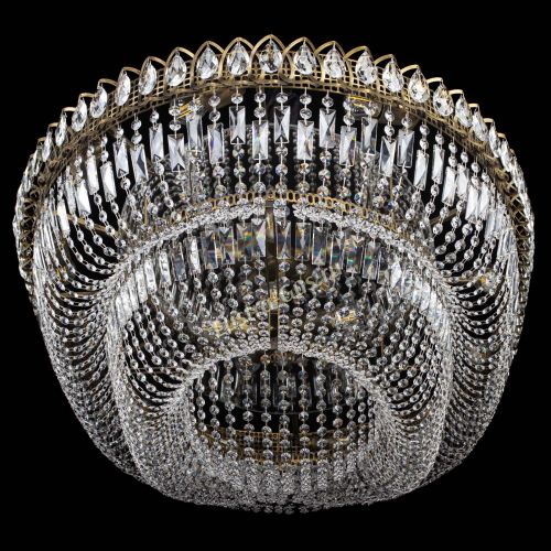 Люстра Кольцо Овал №17 под бронзу в Подольске Гусь Хрустальный