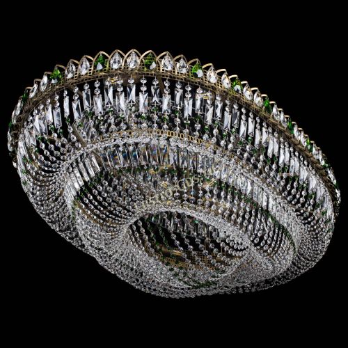 Люстра Кольцо Овал №17 под бронзу зеленая в Подольске Люстра Кольцо Овал №17 под бронзу зеленая в Подольске