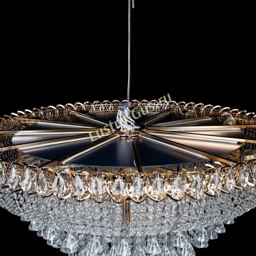 Люстра Кольцо Пирамида Конус 1000 мм в Подольске Гусь Хрустальный