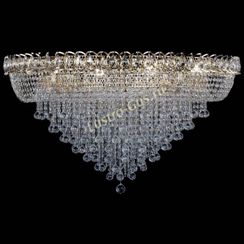 Люстра Кольцо Пирамида Шар 30 большая в Подольске Гусь Хрустальный