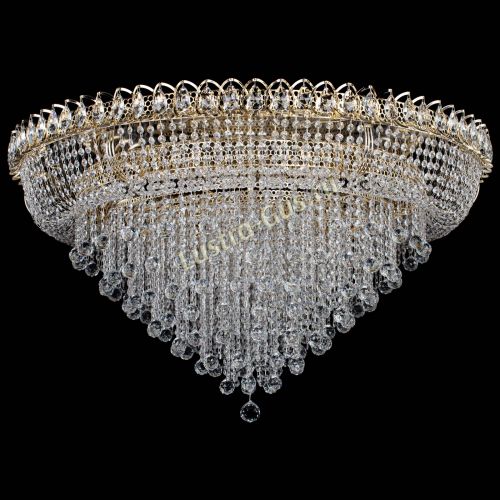 Люстра Кольцо Пирамида Шар 30 большая в Подольске Гусь Хрустальный