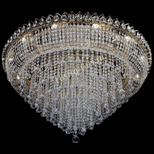 Люстра Кольцо Пирамида Шар 30 большая в Подольске Гусь Хрустальный