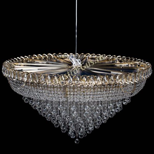 Люстра Кольцо Пирамида Шар 30 большая в Подольске Гусь Хрустальный