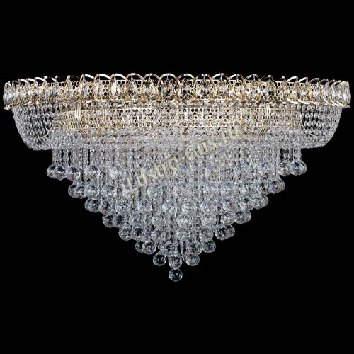 Люстра Кольцо Пирамида Шар 40 большая в Подольске Гусь Хрустальный