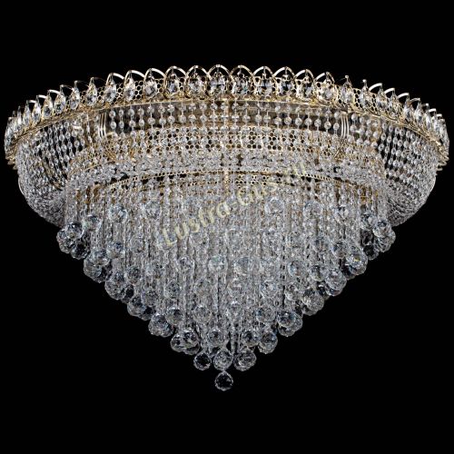 Люстра Кольцо Пирамида Шар 40 большая в Подольске Гусь Хрустальный