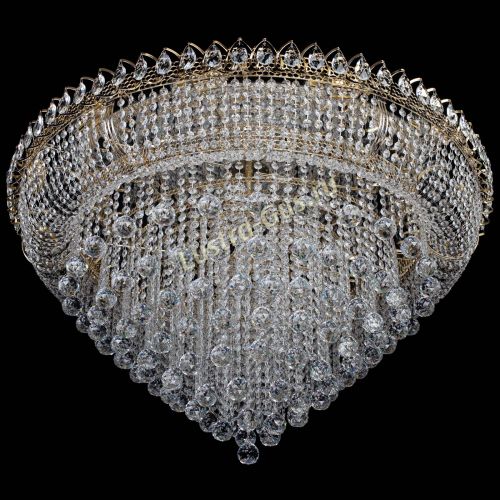 Люстра Кольцо Пирамида Шар 40 большая в Подольске Гусь Хрустальный