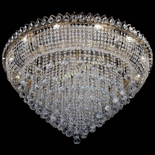 Люстра Кольцо Пирамида Шар 40 большая в Подольске Гусь Хрустальный