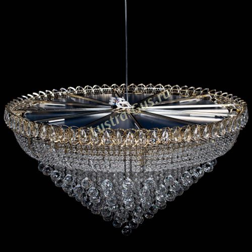 Люстра Кольцо Пирамида Шар 40 большая в Подольске Гусь Хрустальный