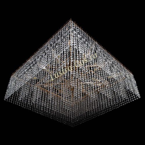 Люстра Квадрат 800 мм в Подольске Гусь Хрустальный