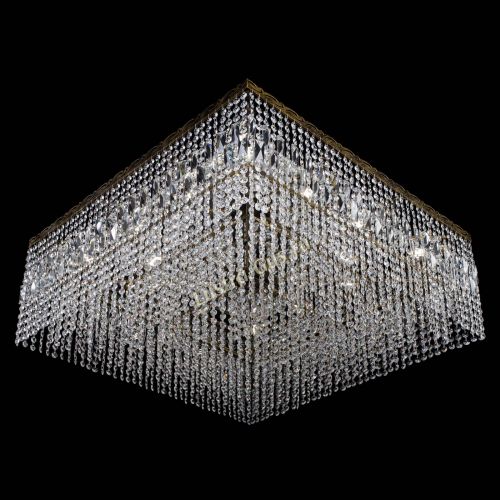 Люстра Квадрат 800 мм под бронзу в Подольске Гусь Хрустальный