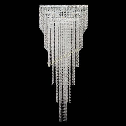 Люстра Квадрат Каскад №8 в Подольске Гусь Хрустальный