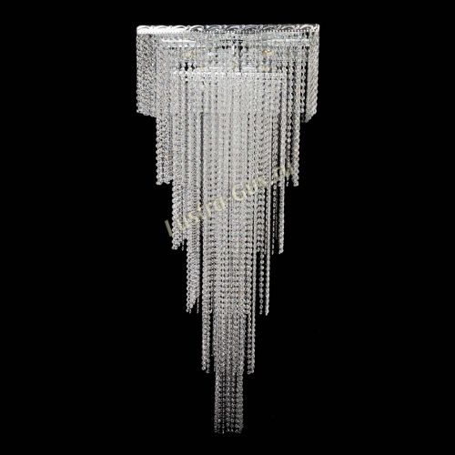 Люстра Квадрат Каскад №8 в Подольске Гусь Хрустальный