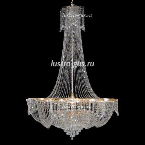 Люстра Лотос 36 ламп в Подольске Гусь Хрустальный