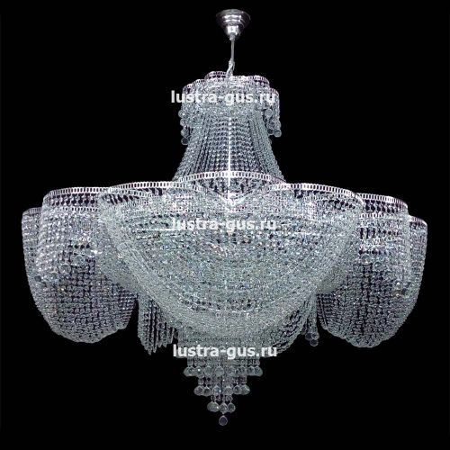 Люстра Лотос Пион в Подольске Гусь Хрустальный