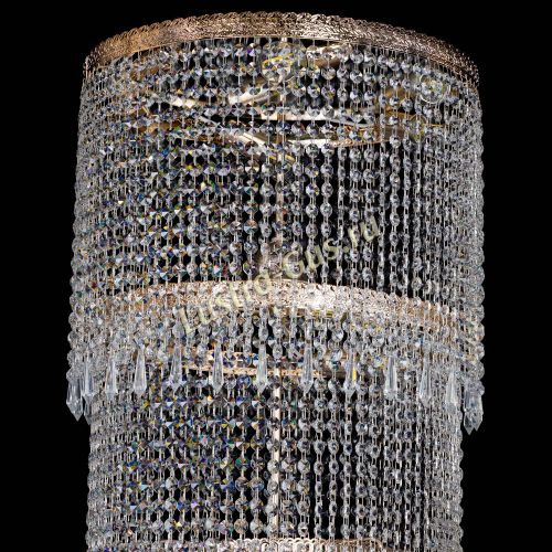 Люстра Милан каскад карандаш в Подольске Гусь Хрустальный