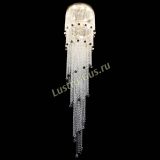 Люстра Милан каскад шар черный в Подольске