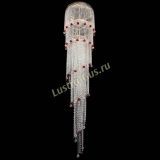 Люстра Милан каскад шар красный в Подольске