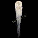 Люстра Милан каскад шар синий в Подольске