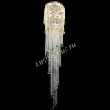 Люстра Милан каскад шар зеленый в Подольске Люстра Милан каскад шар зеленый в Подольске