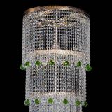 Люстра Милан каскад шар зеленый в Подольске Люстра Милан каскад шар зеленый в Подольске