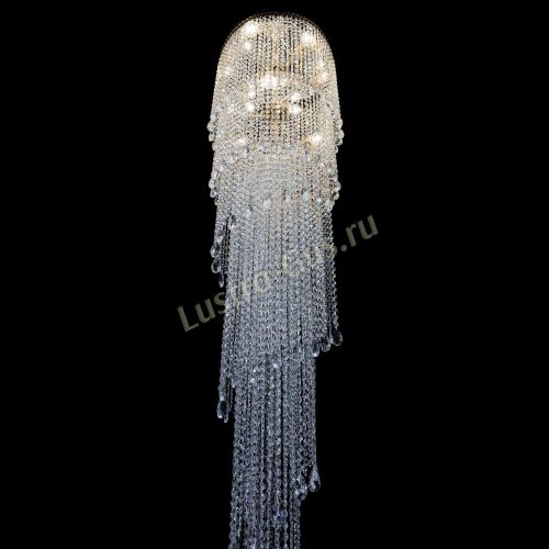 Люстра Милан каскад журавлик в Подольске Гусь Хрустальный