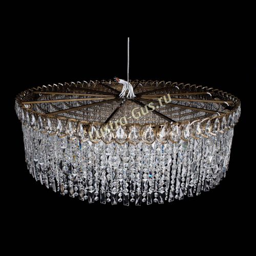 Люстра Октава большая №12 под бронзу в Подольске Гусь Хрустальный