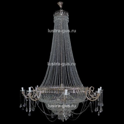 Люстра Свечи Корона в Подольске Гусь Хрустальный