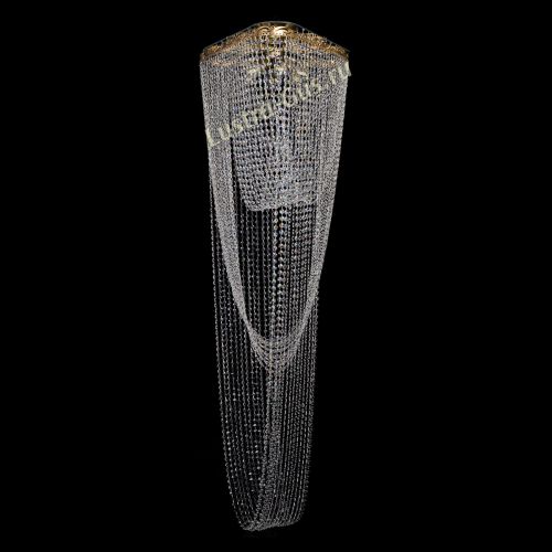 Люстра Прага каскад в Подольске Гусь Хрустальный