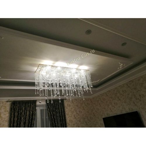 Люстра Прямоугольник №2 в Подольске Гусь Хрустальный