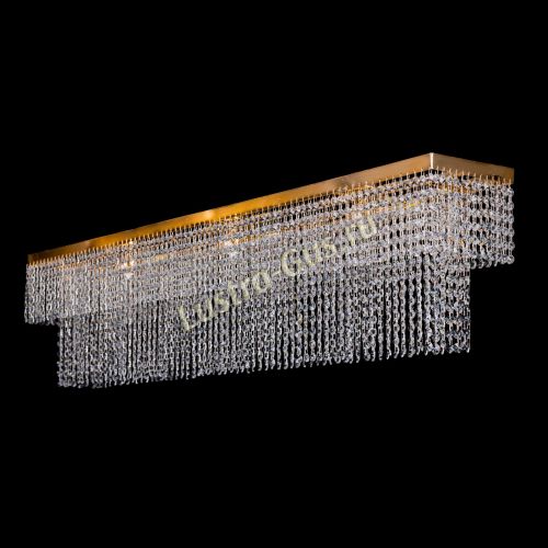 Люстра Прямоугольник Капель в Подольске Гусь Хрустальный