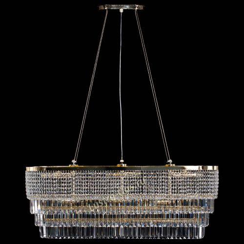 Люстра Прямоугольник Сигма №14 пластинка в Подольске Гусь Хрустальный