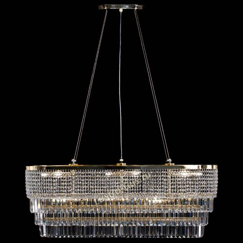 Люстра Прямоугольник Сигма №14 пластинка в Подольске Гусь Хрустальный