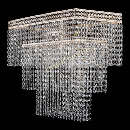 Люстра Прямоугольник Венеция №3 в Подольске Гусь Хрустальный