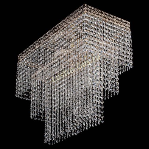 Люстра Прямоугольник Венеция №3 в Подольске Гусь Хрустальный