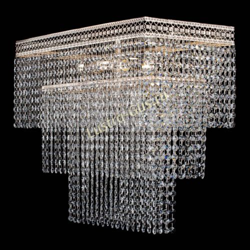 Люстра Прямоугольник Венеция №3 в Подольске Гусь Хрустальный