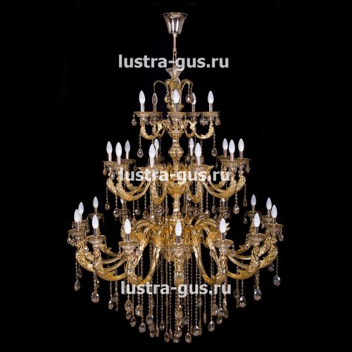 Люстра Венера золото № 30 в Подольске Гусь Хрустальный