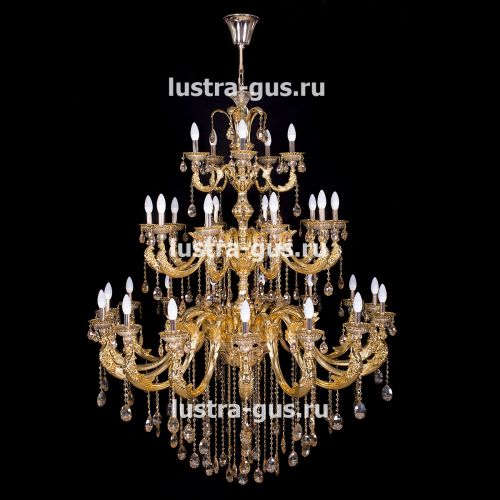Люстра Венера золото № 30 в Подольске Гусь Хрустальный