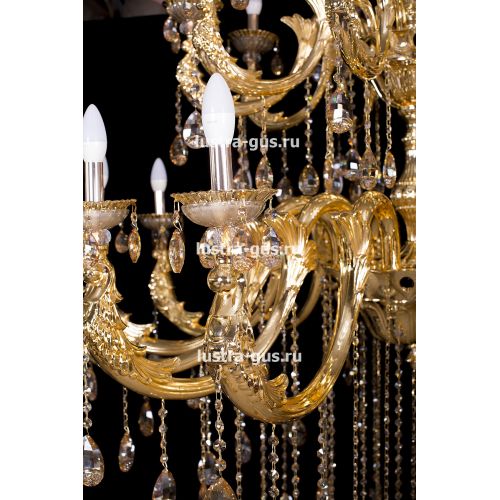 Люстра Венера золото № 30 в Подольске Гусь Хрустальный