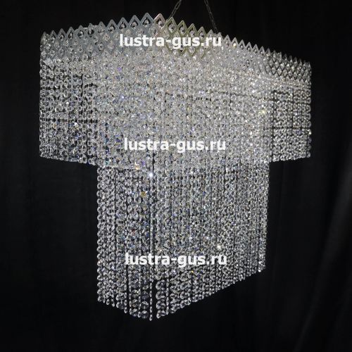 Люстра Сластёна Прямоугольная в Подольске Гусь Хрустальный