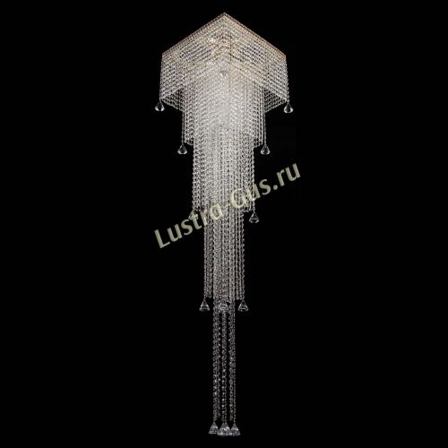 Люстра Венеция Квадрат пирамида с конусами в Подольске Гусь Хрустальный