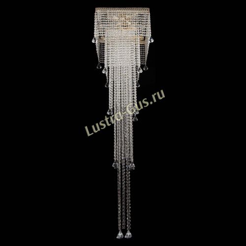 Люстра Венеция Квадрат пирамида с конусами в Подольске Гусь Хрустальный