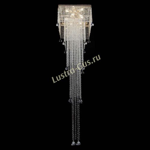 Люстра Венеция Квадрат пирамида с конусами в Подольске Гусь Хрустальный