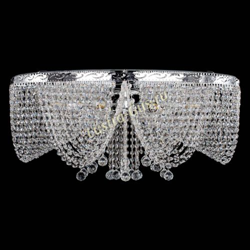 Люстра Виктория шар большая в Подольске Гусь Хрустальный