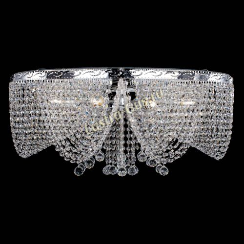 Люстра Виктория шар большая в Подольске Гусь Хрустальный