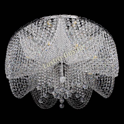 Люстра Виктория шар большая в Подольске Гусь Хрустальный